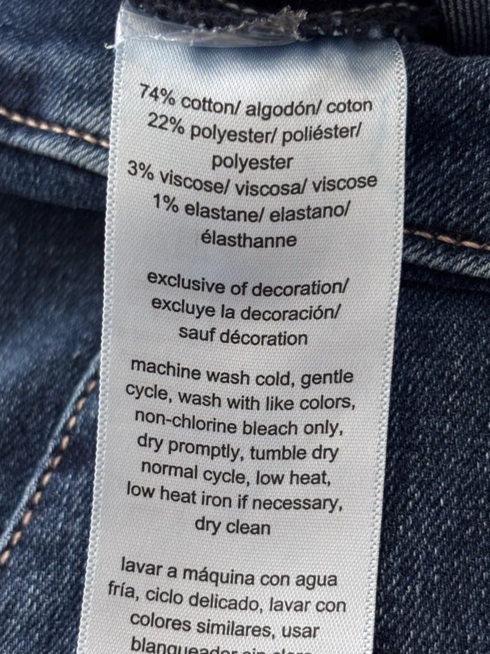 NAUTICA JEANS Wide Leg High Waist Side-Zip Sailor Jean--NWT--8 - Picture 14 of 16